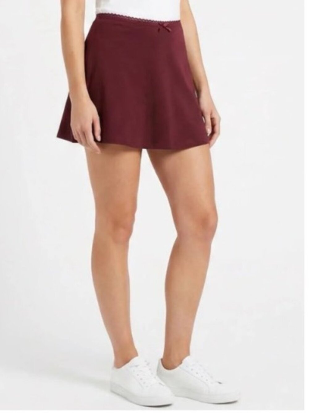Wild Fable Women's Burgundy Mini Skort Size M